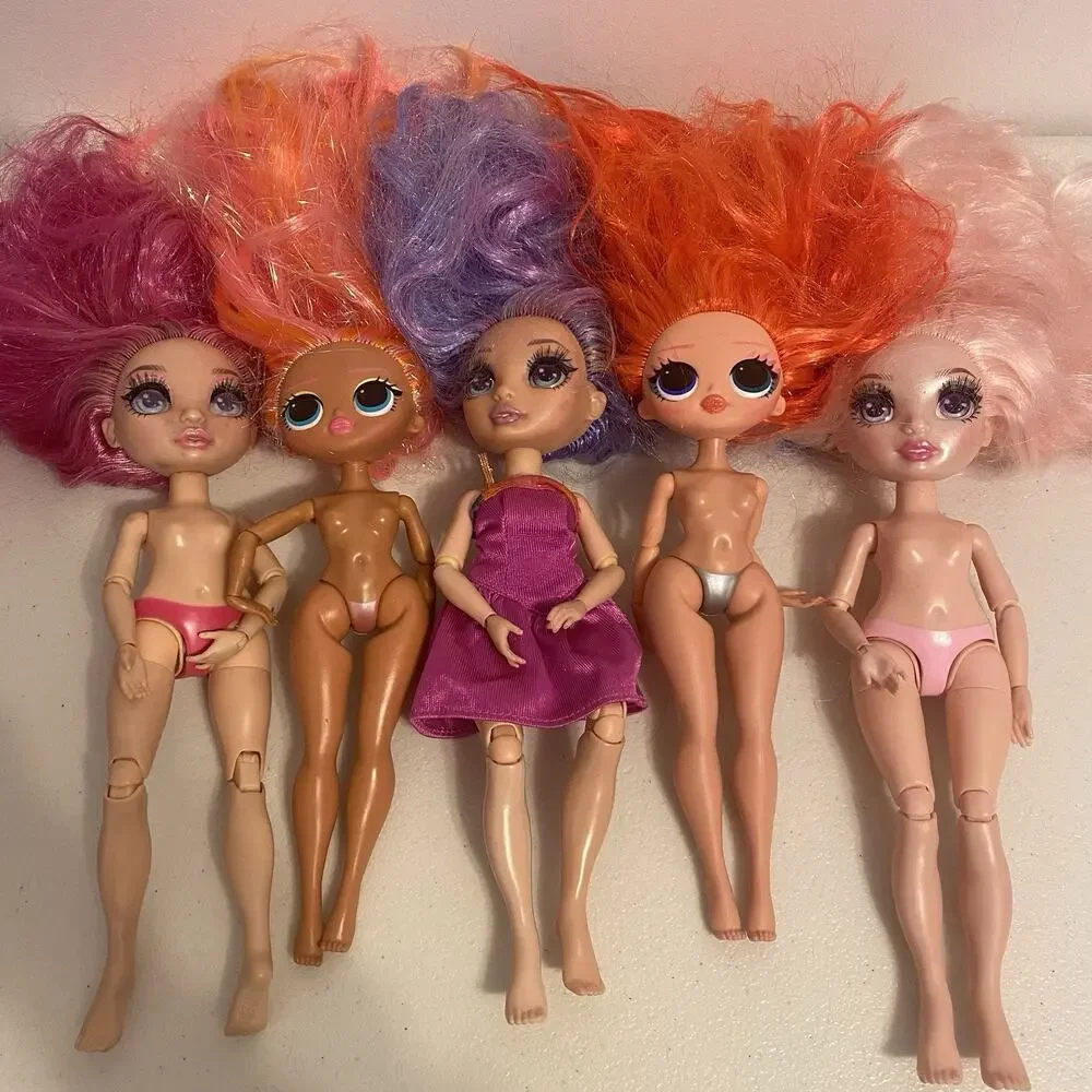 Dolls Lot5 Nude Rainbow High Stella Monroe Bella Parker Violet Willow & LOL OMG